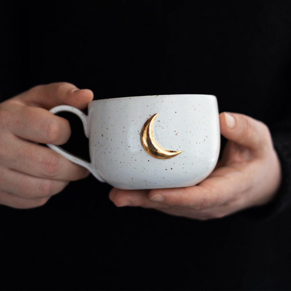 Golden Crescent Mug by Lunora — additional view 1