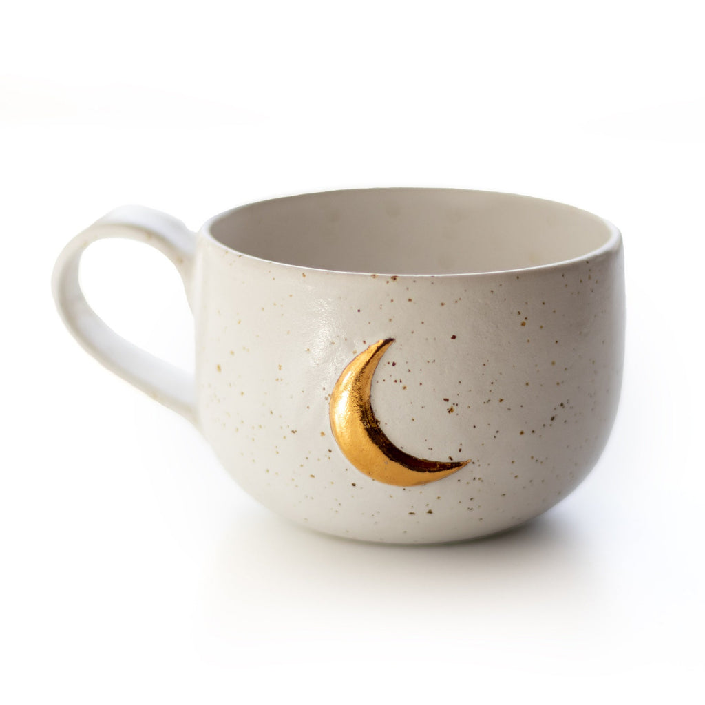 Golden Crescent Mug by Lunora — product view