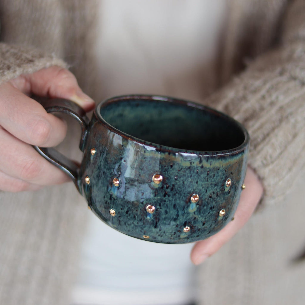 Gilded Dots Mug by Lunora — additional view 1