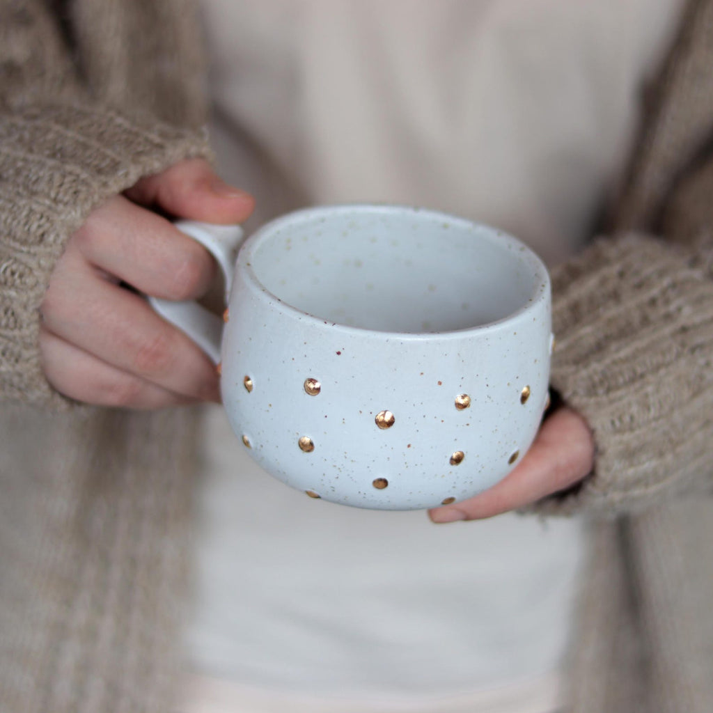 Gilded Dots Mug by Lunora — additional view 2