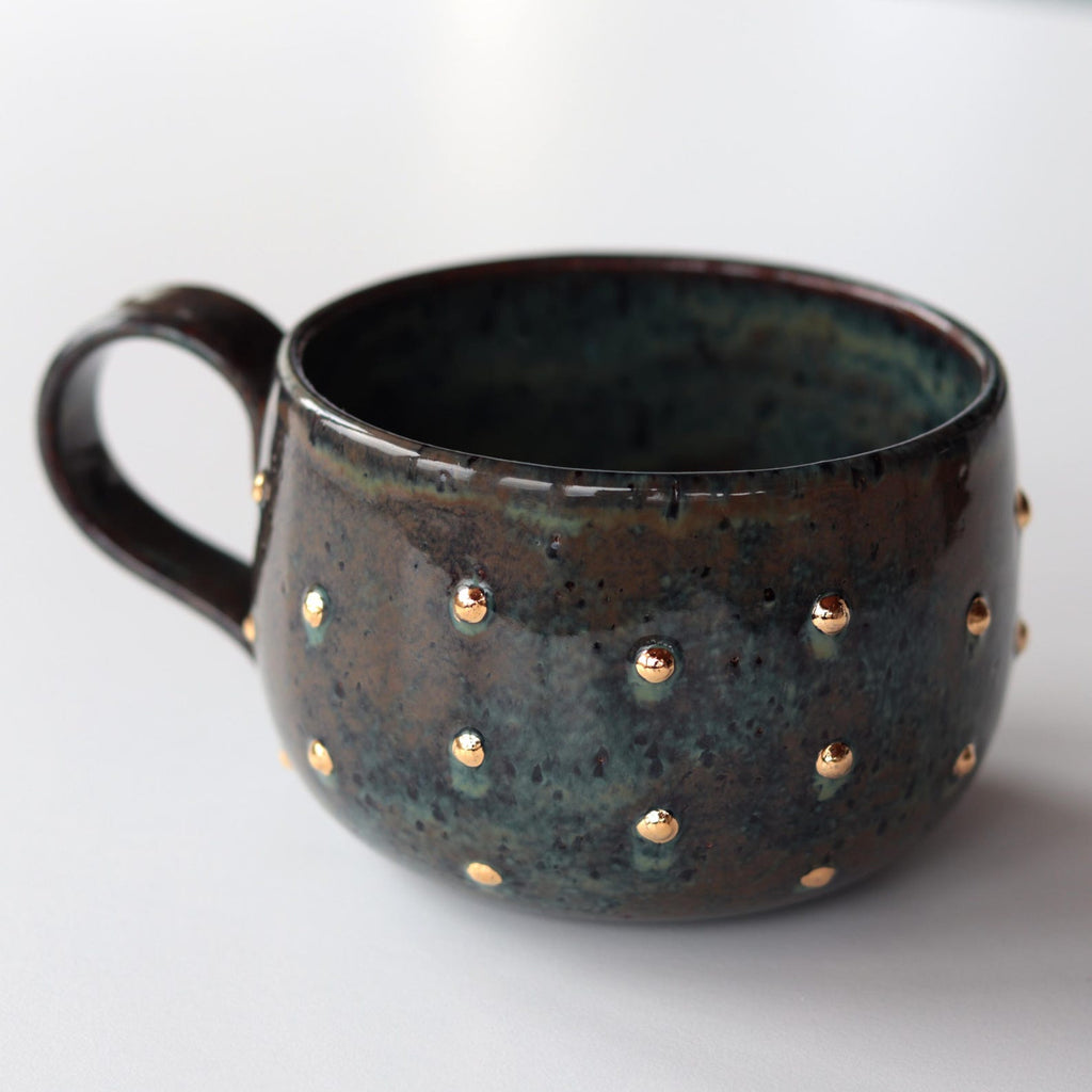 Gilded Dots Mug by Lunora — product view