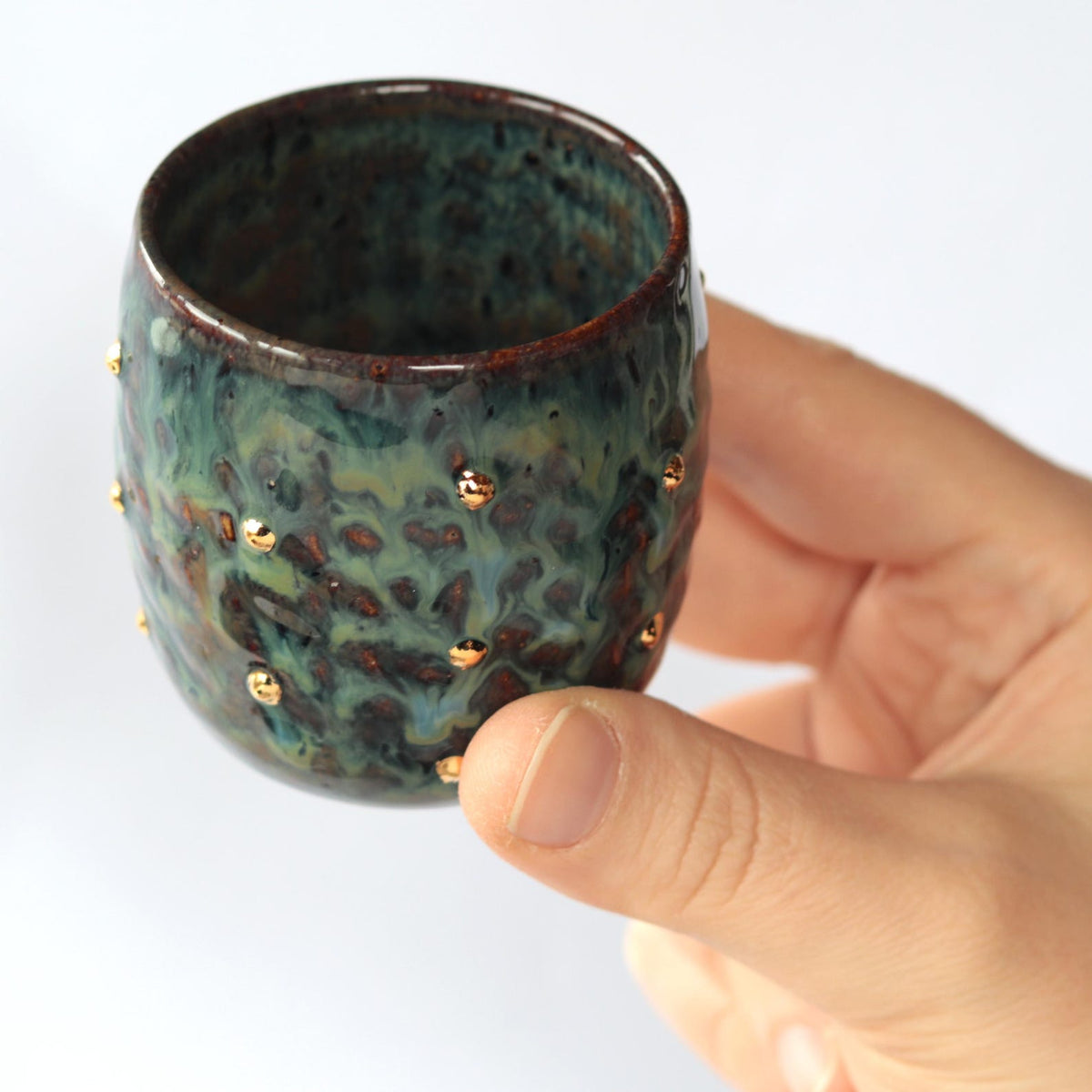 Golden Pebble Espresso Cup by Lunora — additional view 2