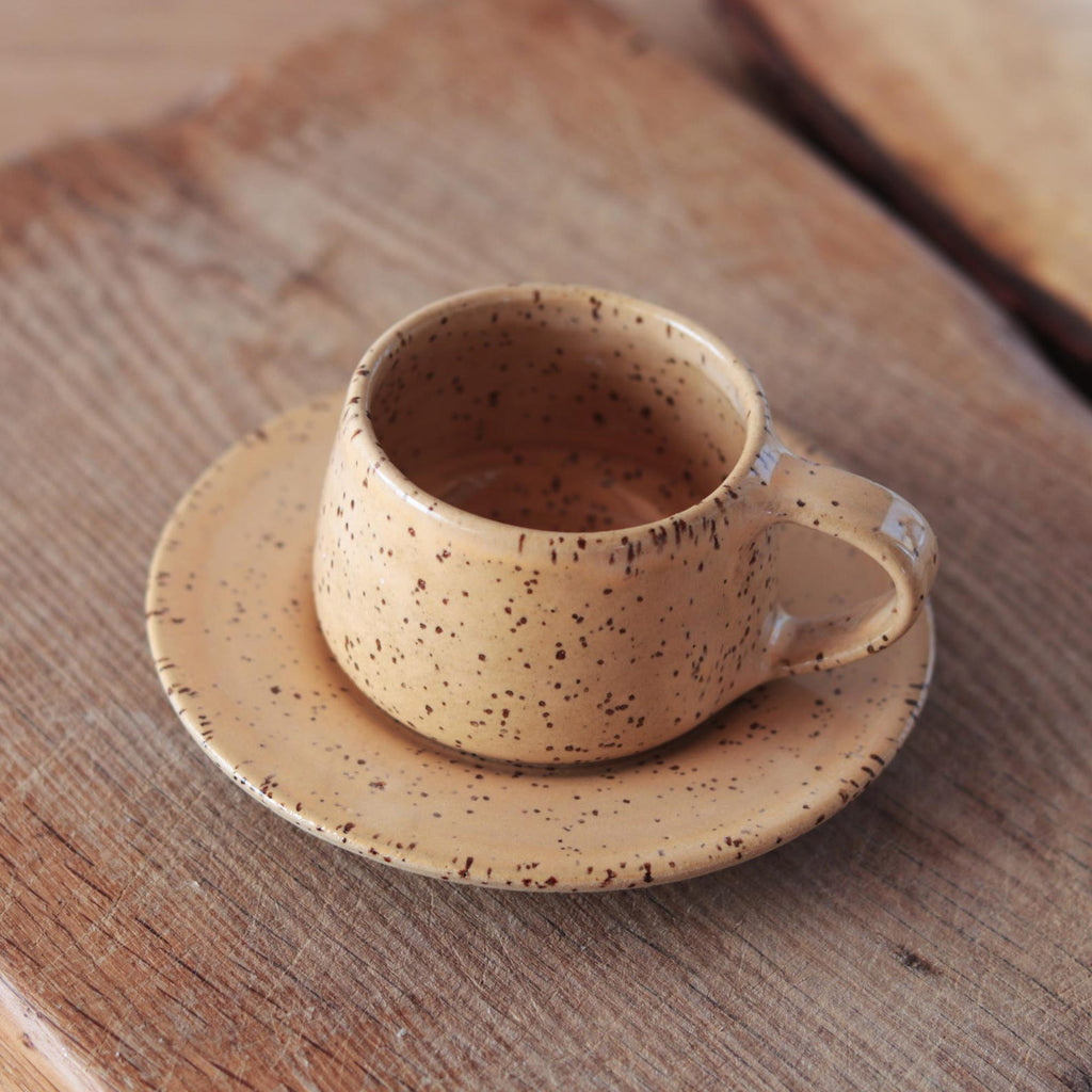 Morning Still Espresso Cup & Saucer by Lunora — additional view 3